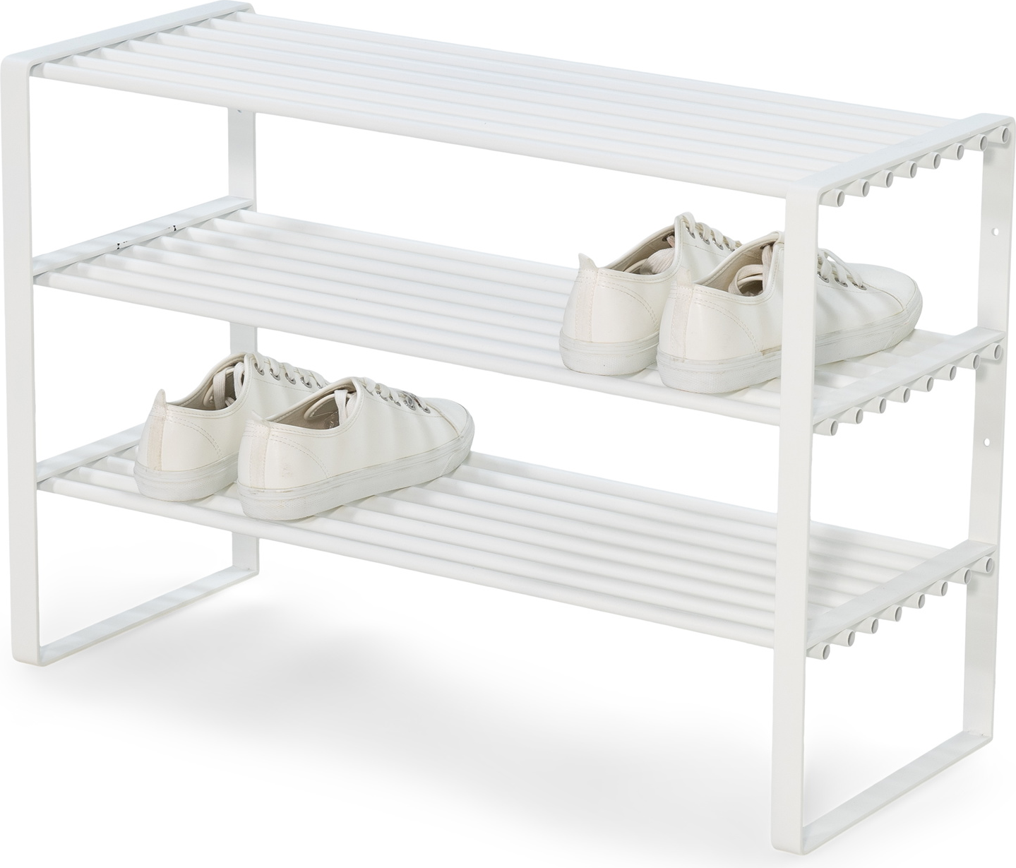 Skoreol Spinder Design Rex H48 5ã B70ã D29 Cm Hvidlakeret Stål   Hylder