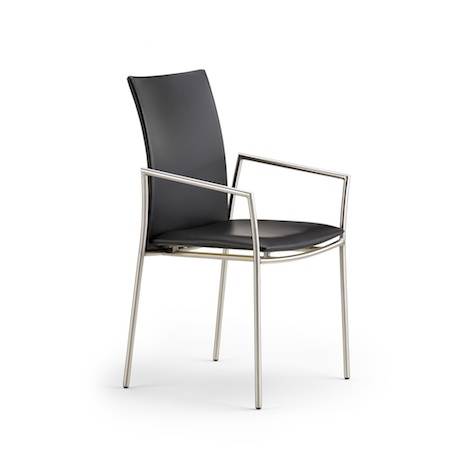 Skovby Sm59 Spisebordsstol Sort Cc Læder    Sortering  : Erling Christensen Møbler