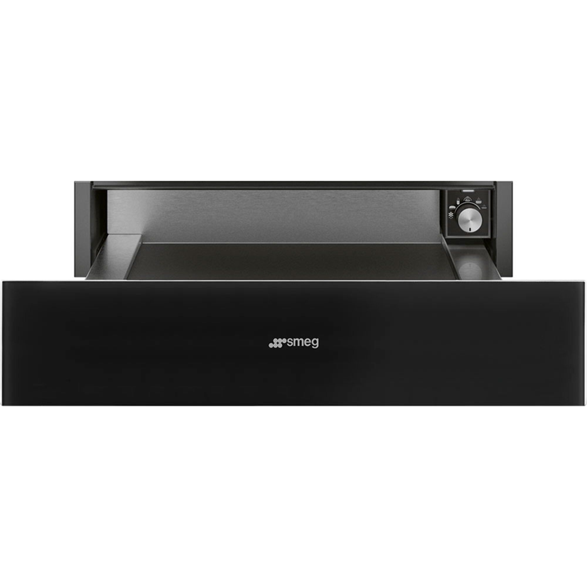 Smeg Cpr115b3 Linea Varmeskuffe Sort