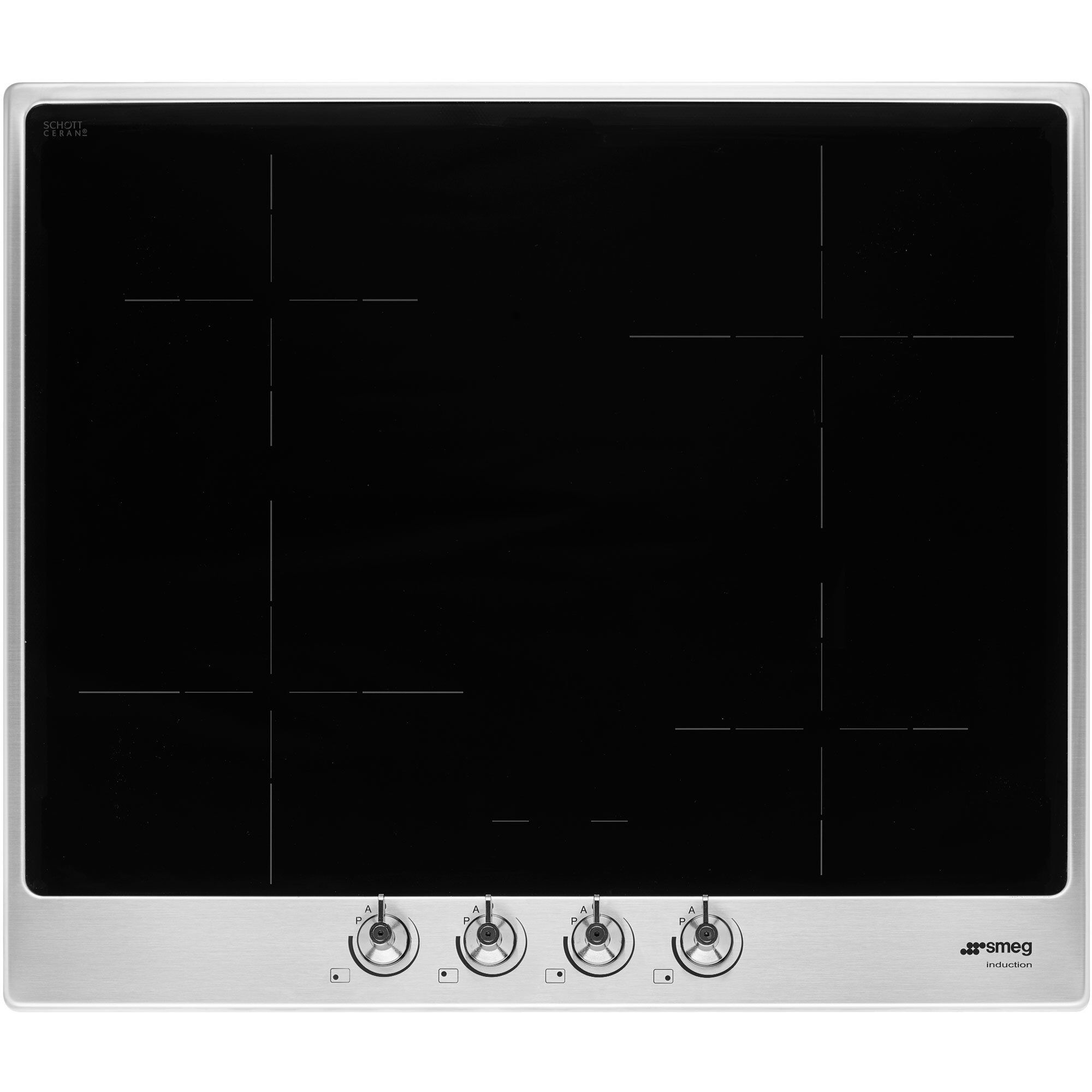 Smeg Si364fxm Indbygningskogeplade Rustfrit Stål