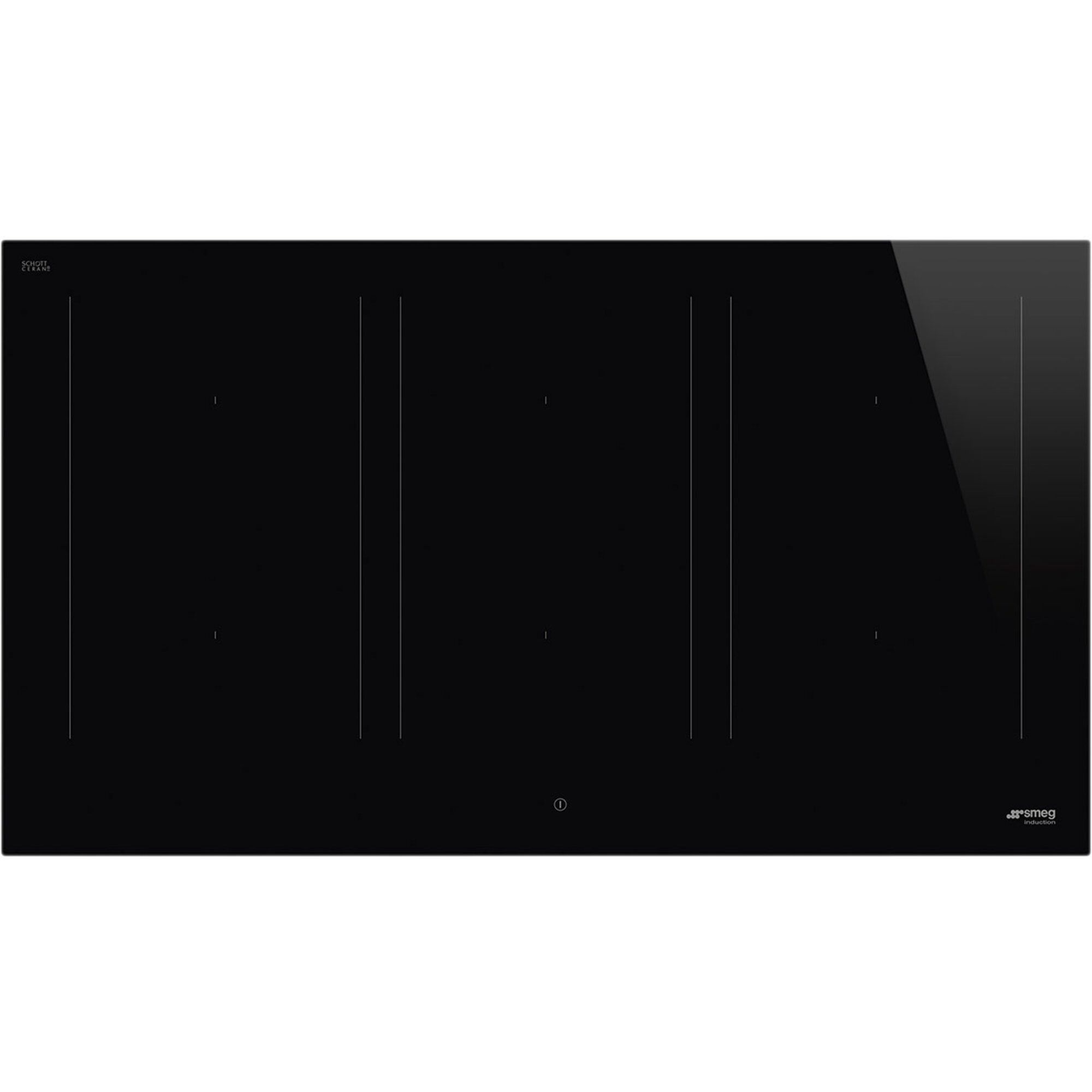 Smeg Sim3964d Indbygget Kogeplade 90 Cm Sort