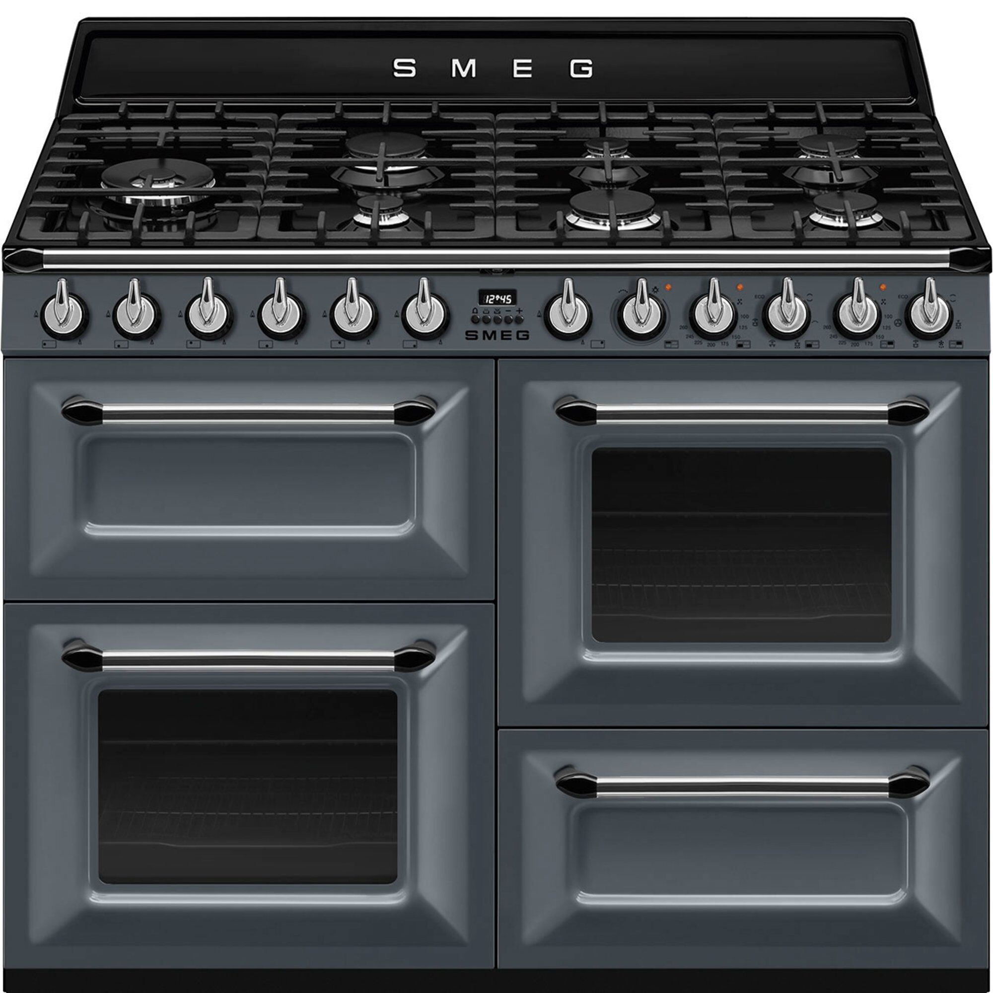Smeg Tr4110gr Victoria Gaskomfur 110 Cm Grå