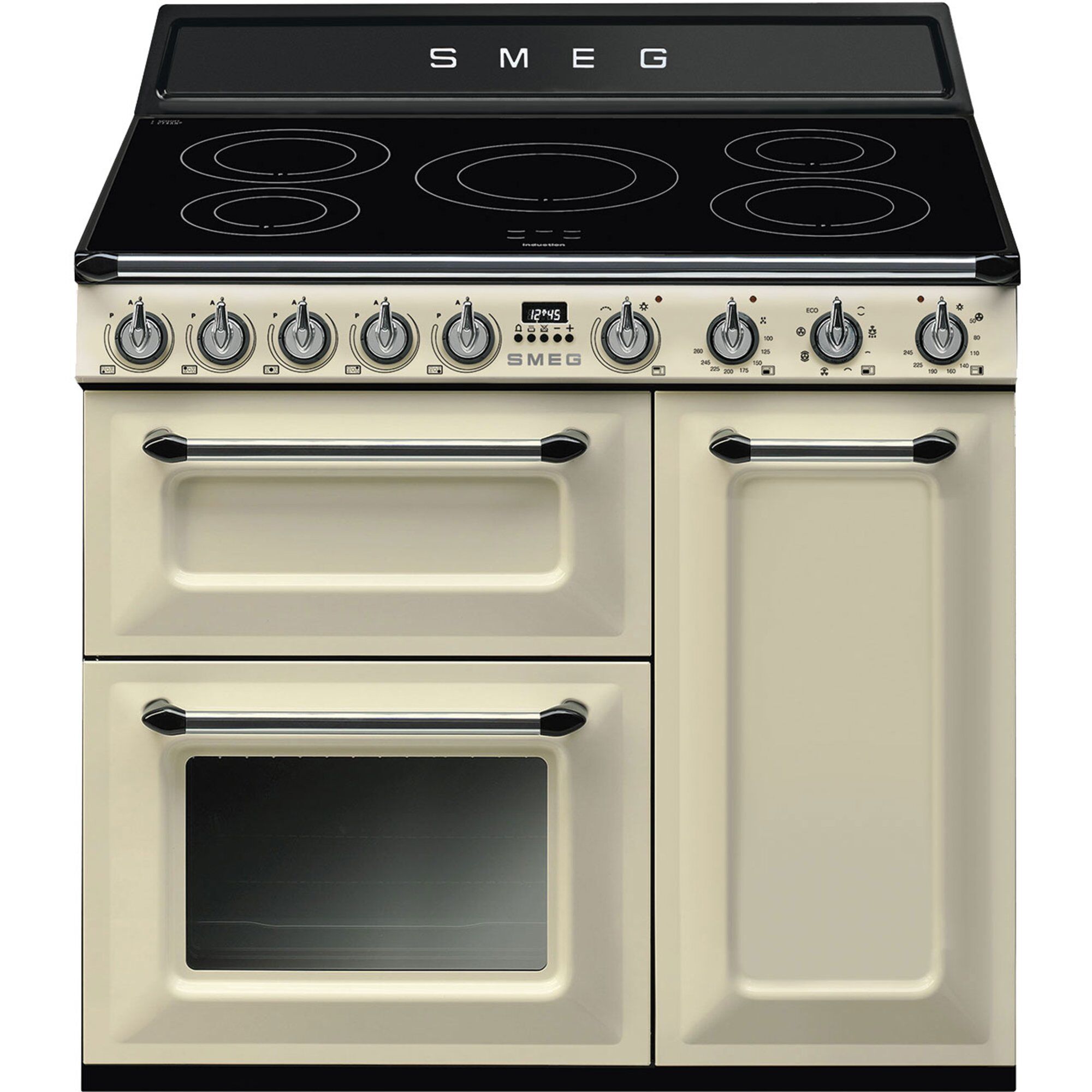 Smeg Tr93ibl2 Induktionskomfur 61 Liter Creme