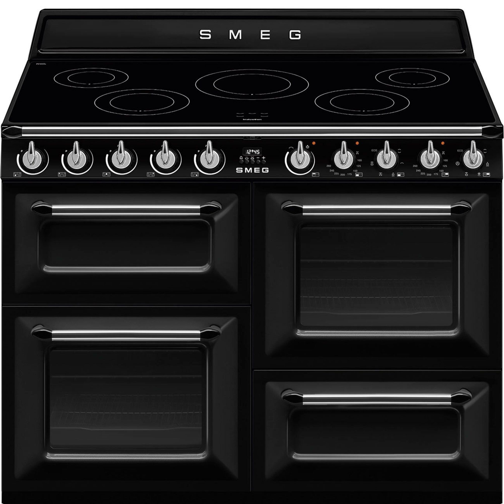 Smeg Tr4110ibl2 Victoria Komfur Med Ovne 110 Cm Sort