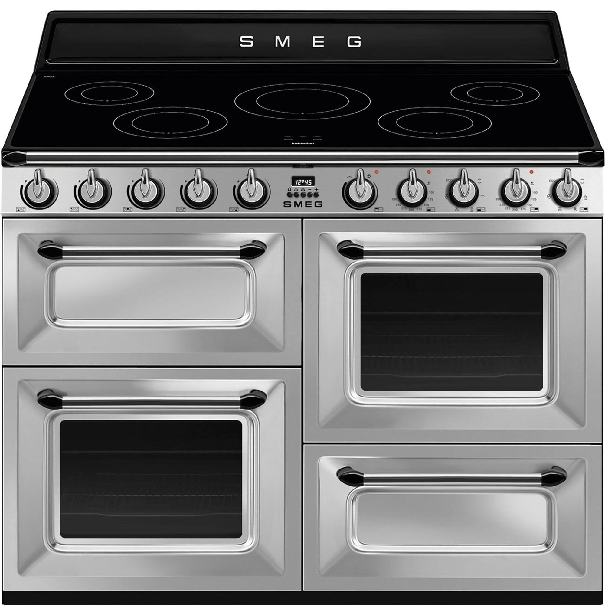 Smeg Tr4110ix2 Victoria Komfur Med Ovne 110 Cm Rustfrit Stål