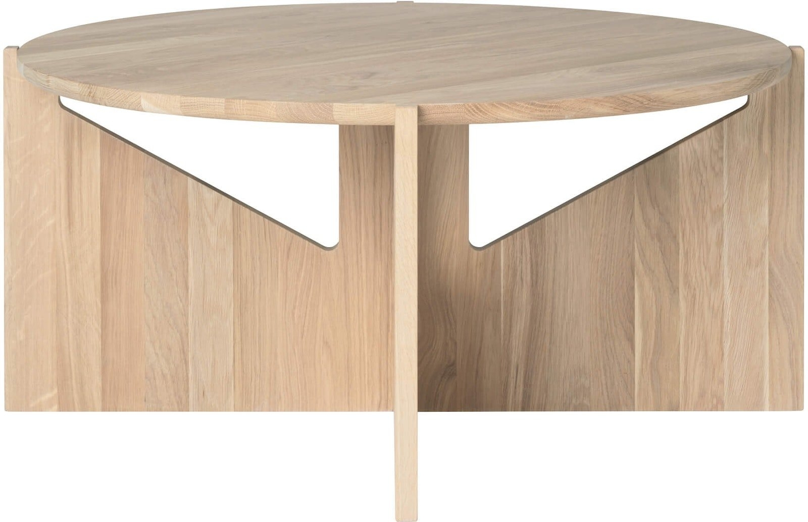 Sofabord   Kaffebord Kristina Dam Simple ø78ã 36 Cm Eg Natur