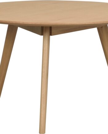 Sofabord   Kaffebord Rowico Yumi ø90 Cm   H53 Cm Eg   Lakeret Mdf Med Egetræsfinér  Skandinavisk Design