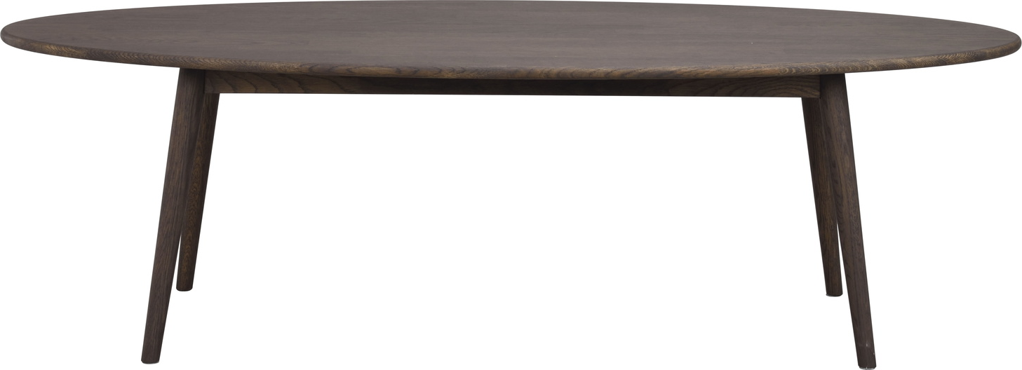 Sofabord Rowico Tompkins Oval Kaffebord 150ã 60ã 45 Cm Massivt Fingerforbundet Egetræ  Brun Fsc 100