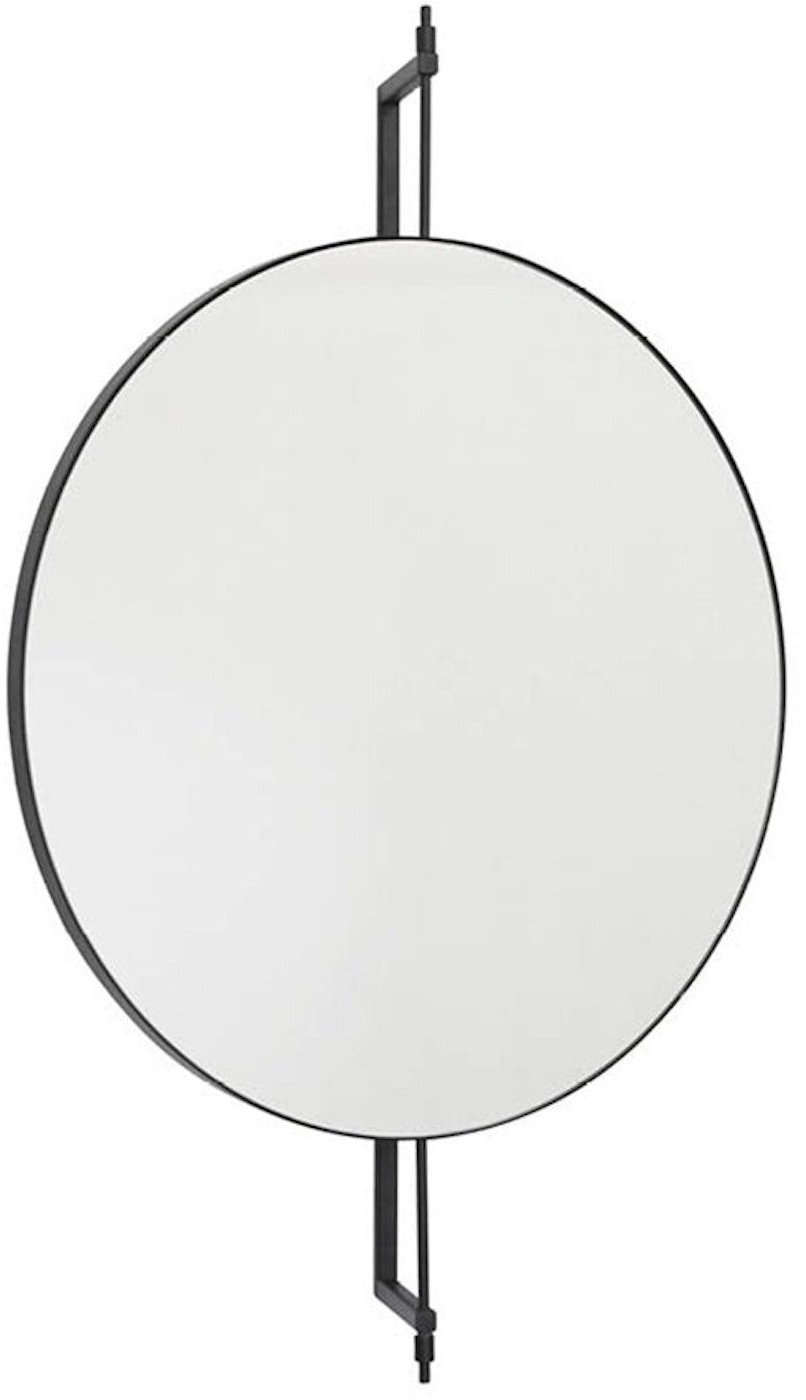 Spejl Kristina Dam Rotating Mirror Roterende Sort Stål 91ã 60 Cm