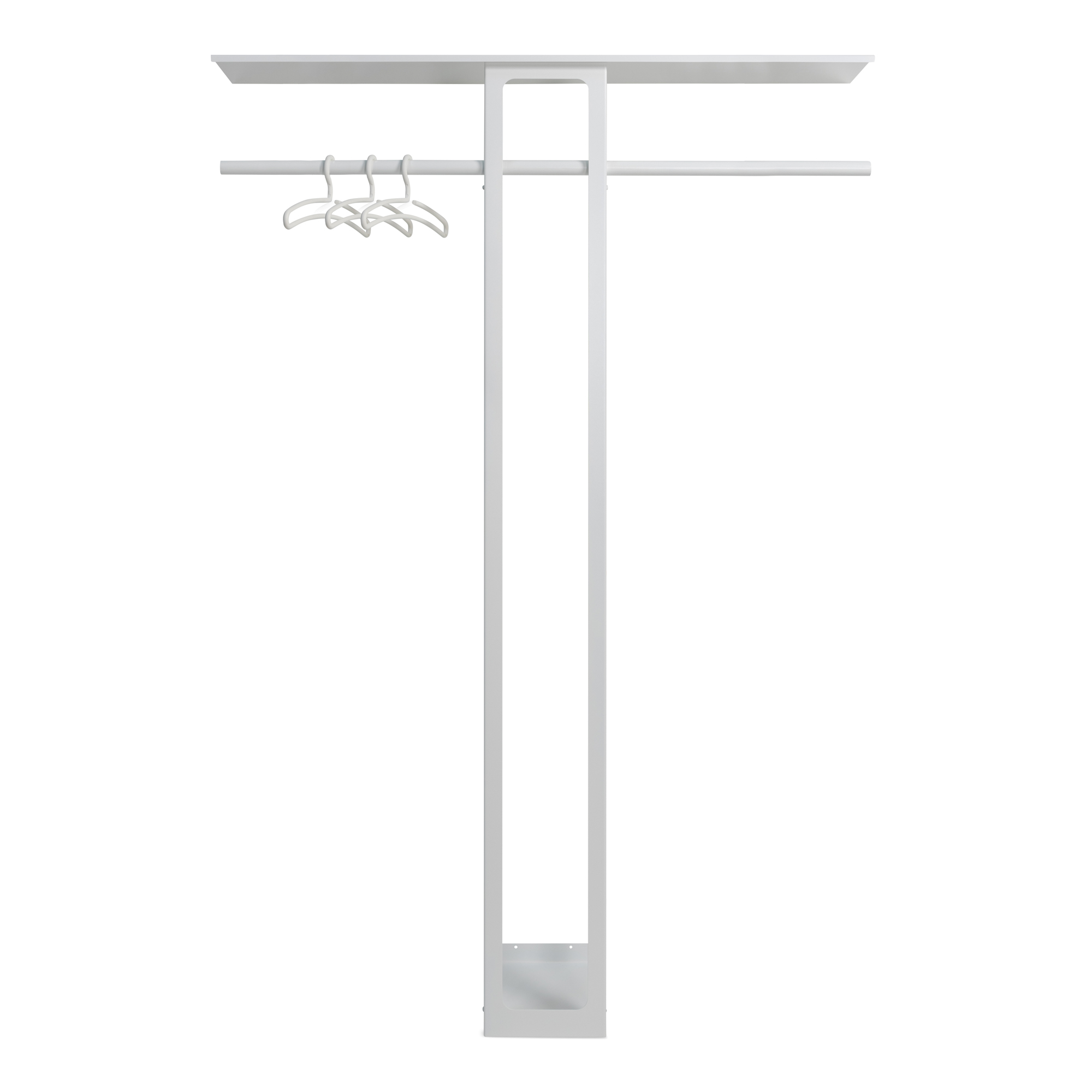 Spinder Design Ando Knagerække  Stor Hvid Stål   :100