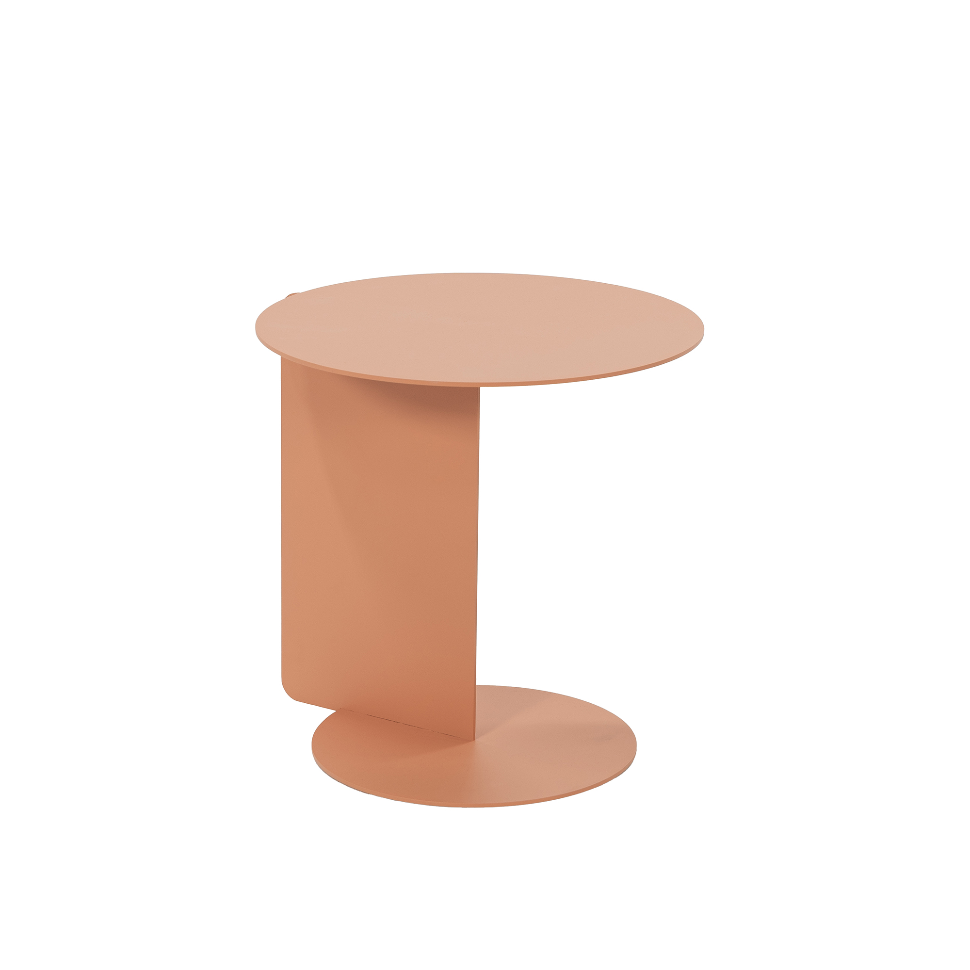 Spinder Design Salsa Sidebord  Rund Clay Terra Stål  ø40