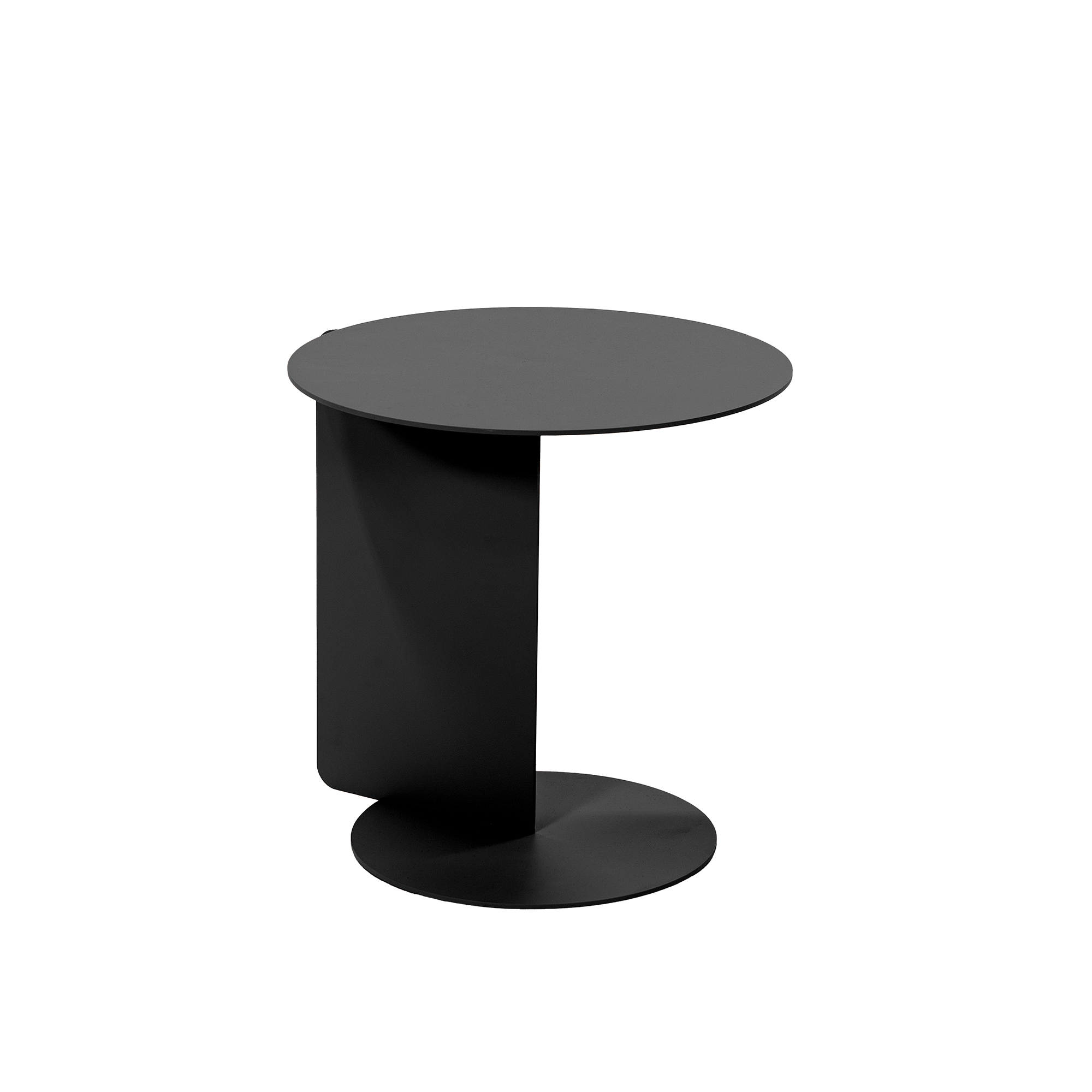 Spinder Design Salsa Sidebord  Rund Sort Stål  ø40