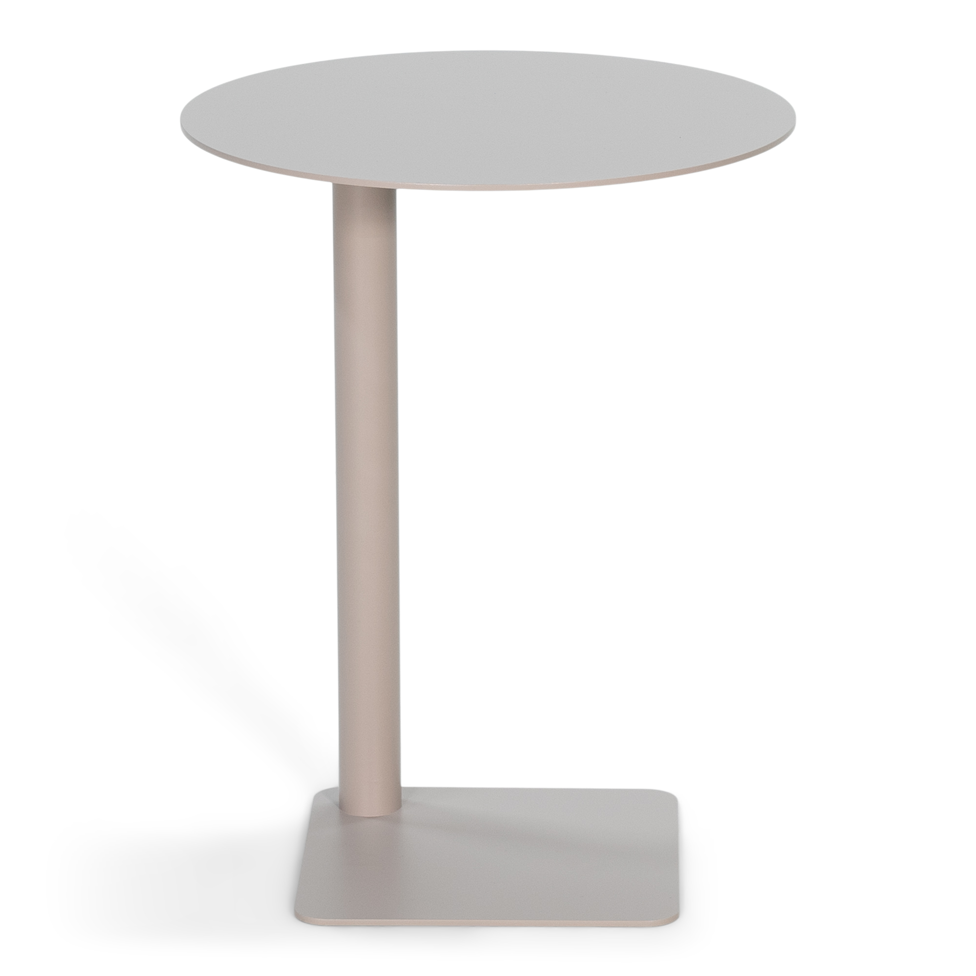 Spinder Design Sunny Højt Sidebord  Rund Silky Taupe   :50