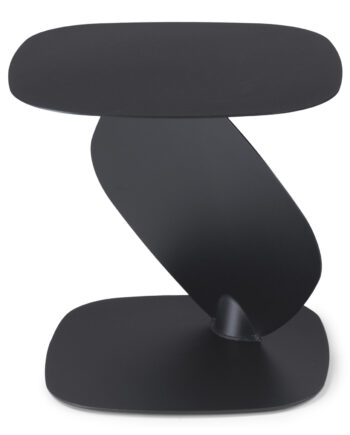 Spinder Design Ziggy Sidebord Sort Stål  44x44