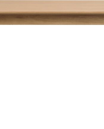 Spisebord Rowico Yumi   Lakeret Egetræsfiner 190x90 Cm Slanke Skrå Ben Skandinavisk Design