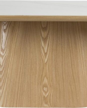 Spisebord Studio White Almira Ovalt Natur Egetræsfiner 180x90 Cm