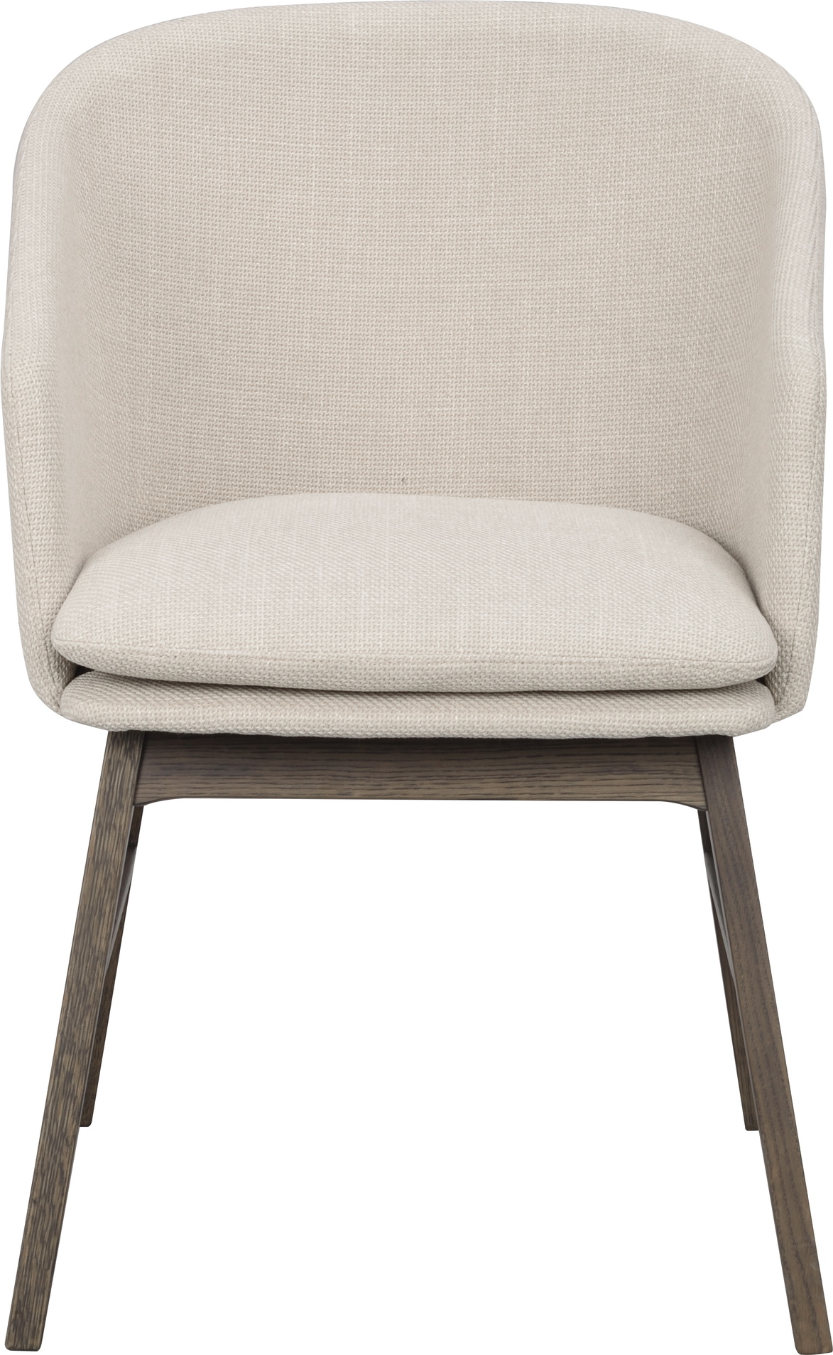 Spisebordsstol Med Armlæn Rowico Windham Polstret Sæde   Beige Stof   Fsc-eg Skandinavisk Design