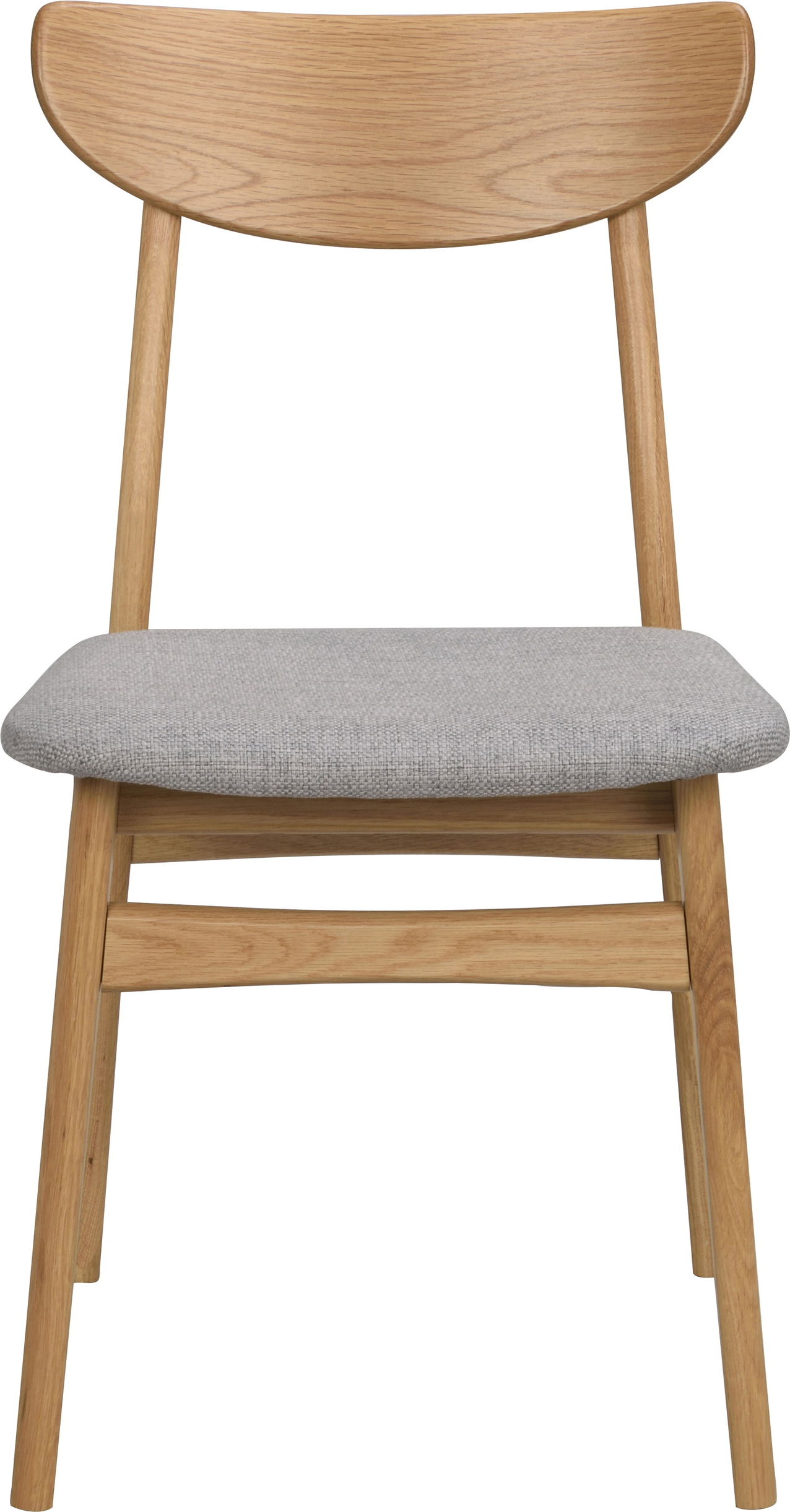Spisebordsstol Rowico Rodham Fsc 100  Massiv Eg Lysegrå Polstret  -pak H82ã B44ã D51 Cm