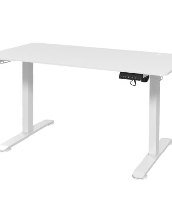 Ståbord  Højdejusterbart Computerbord  140 Cm   70 Cm   116 Cm  Hvid