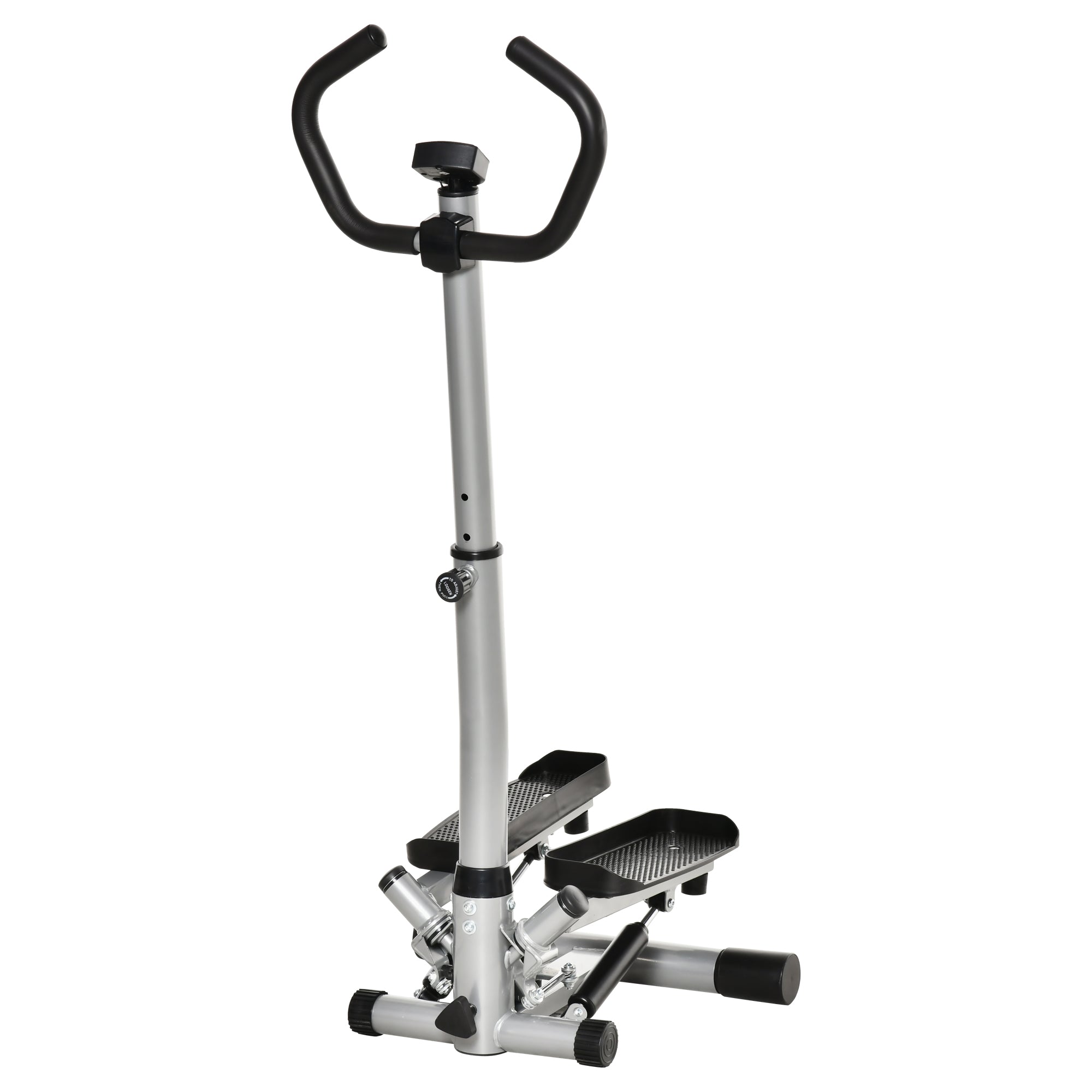 Stepper Motionscykel Til Hjemmet Med Lcd-skærm Justerbar Hastighed Metal Abs 55   53   118-128 Cm