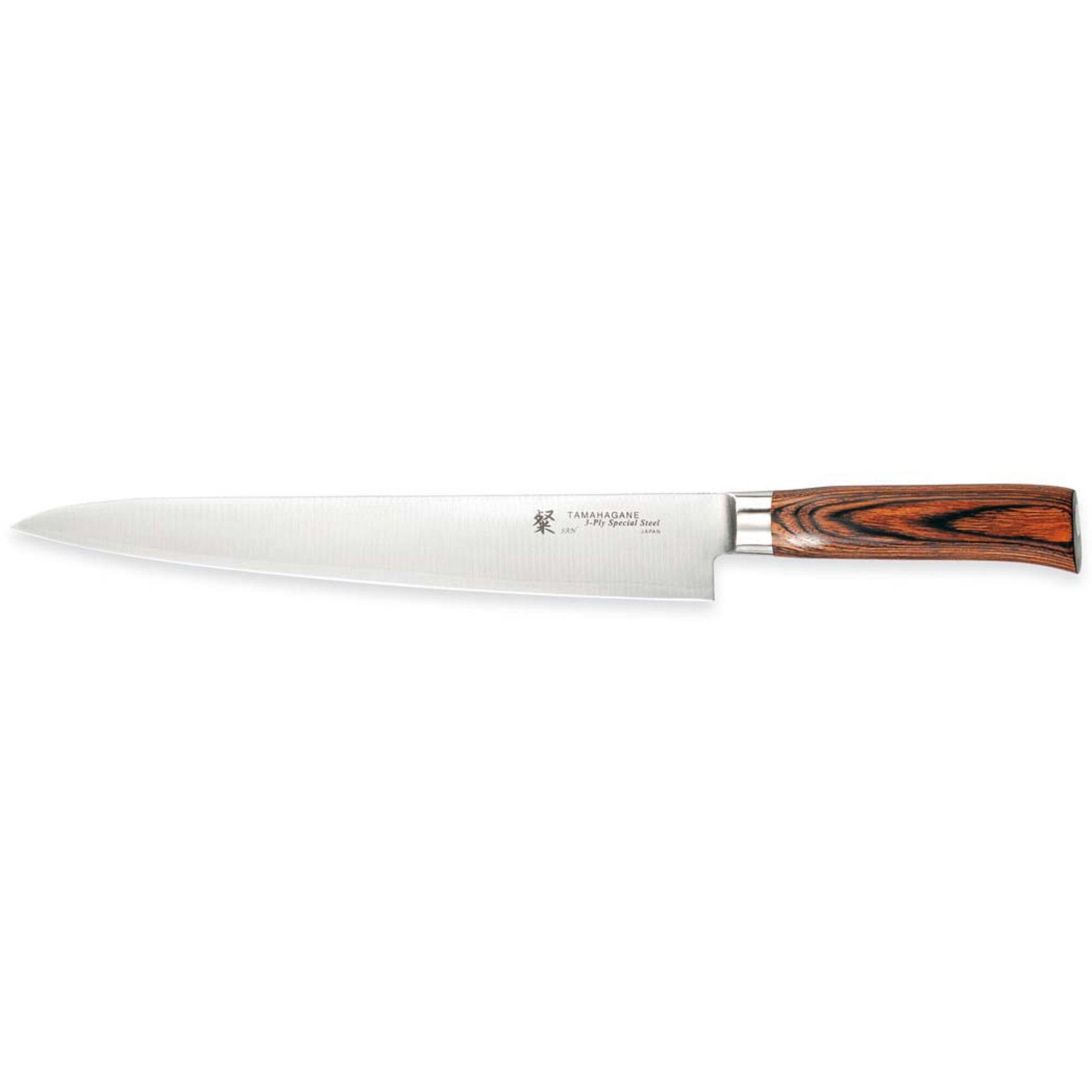 Tamahagane San Trancherkniv Brun 27 Cm
