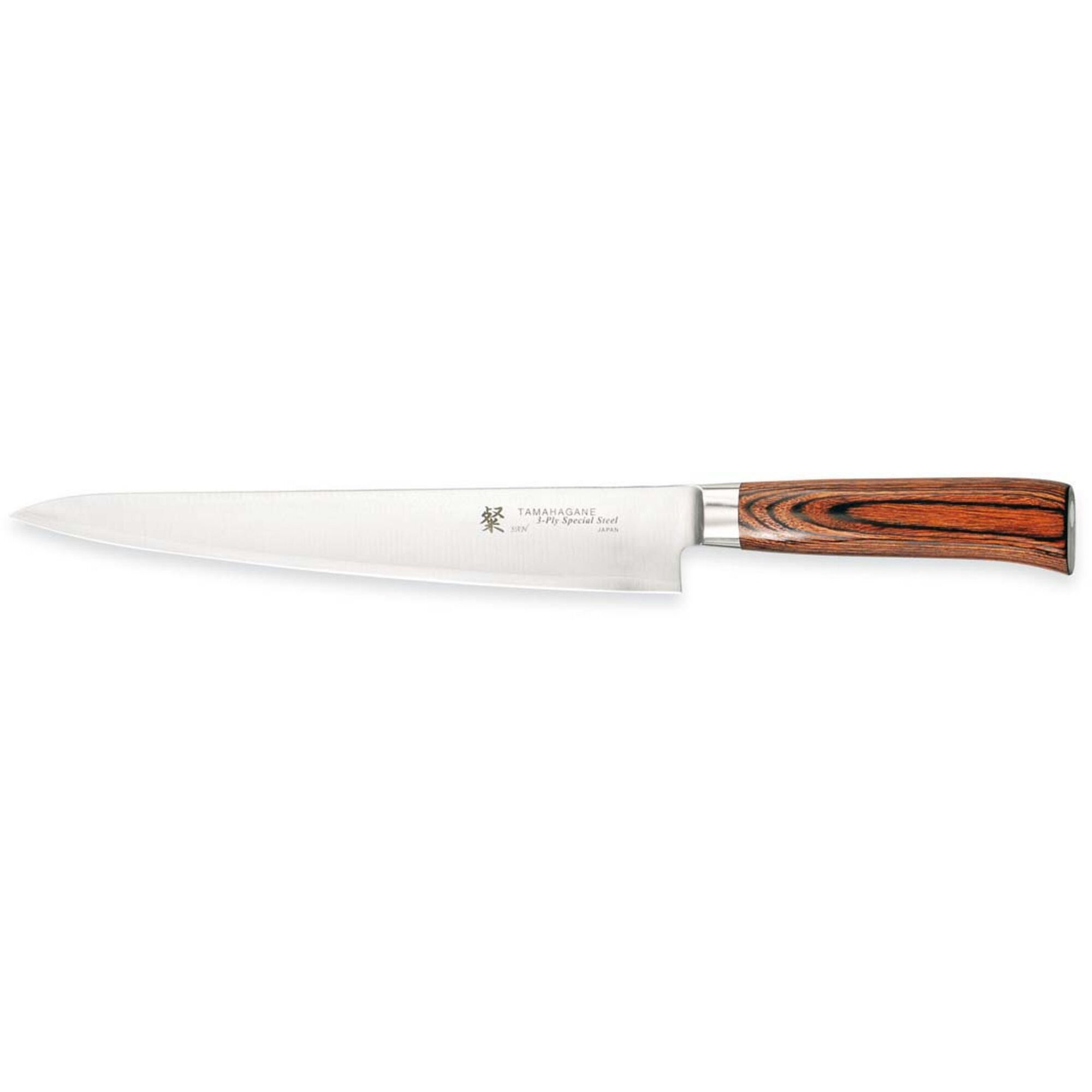 Tamahagane San Trancherkniv Brun 24 Cm