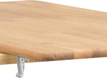 Tillægsplade Til Spisebord Rowico Tyler   Massiv Oliebehandlet Egetræ L50ã B90ã H4 Cm Fsc 100