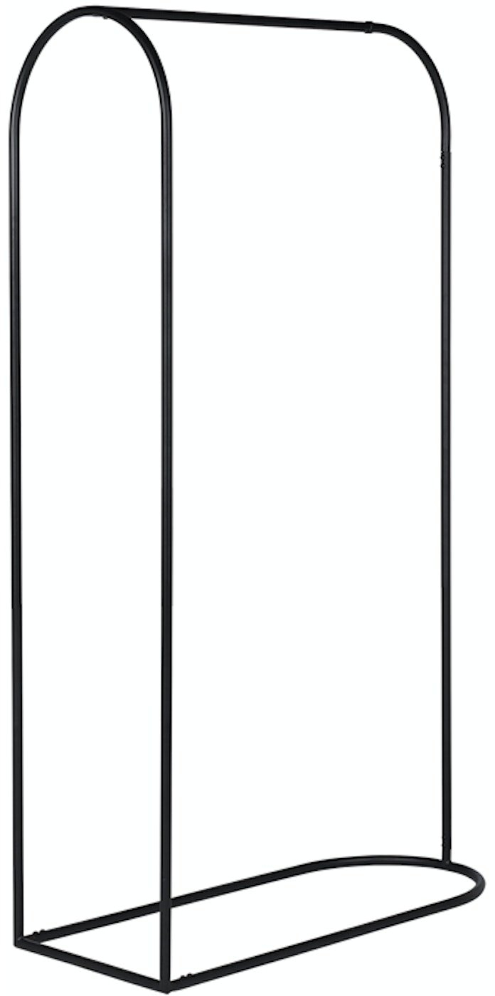 Tøjstativ Garderobe Broste Copenhagen Archie Sort Metal 165x40x90 Cm