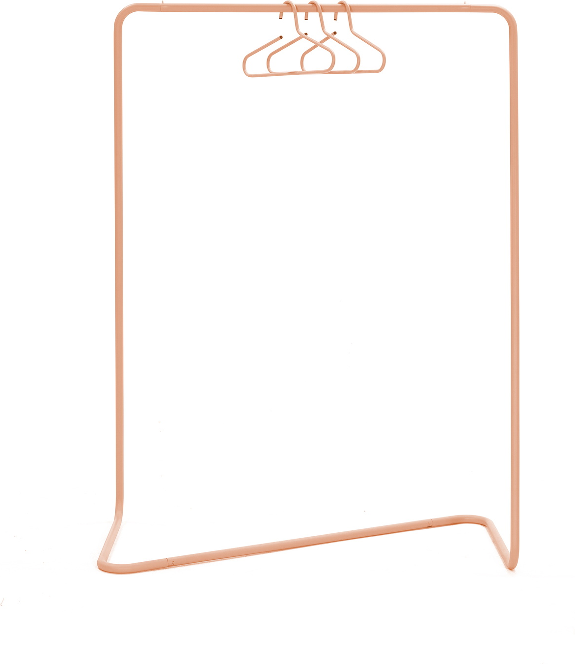 Tøjstativ Garderobestativ Spinder Design Hang-on Stål Lerjord H160ã B118ã D57 Cm