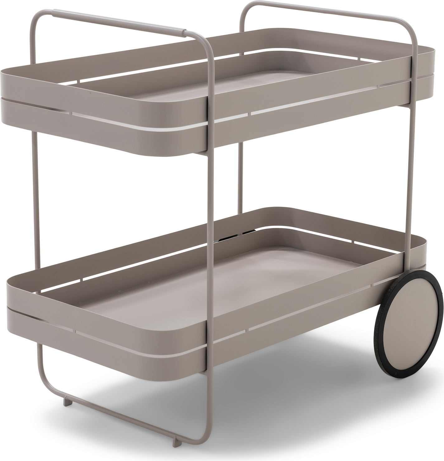 Trolley Spinder Design Gin   Trolley Stål Taupe 69ã 42ã 74 Cm