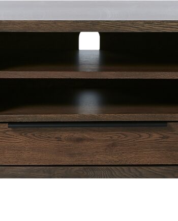 Tv-bord Nordique Design Arno   Røget Egefiner  Metalben  170ã 42ã 55 Cm    Låger  Skuffe   Hylde