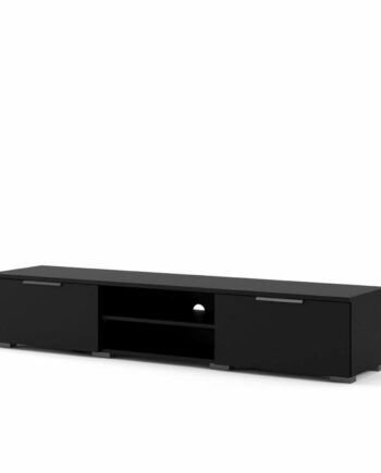 Tvilum Match Tv-bord       Hylde Og   Skuffer Sort Folie Og Plastik  172 7x39