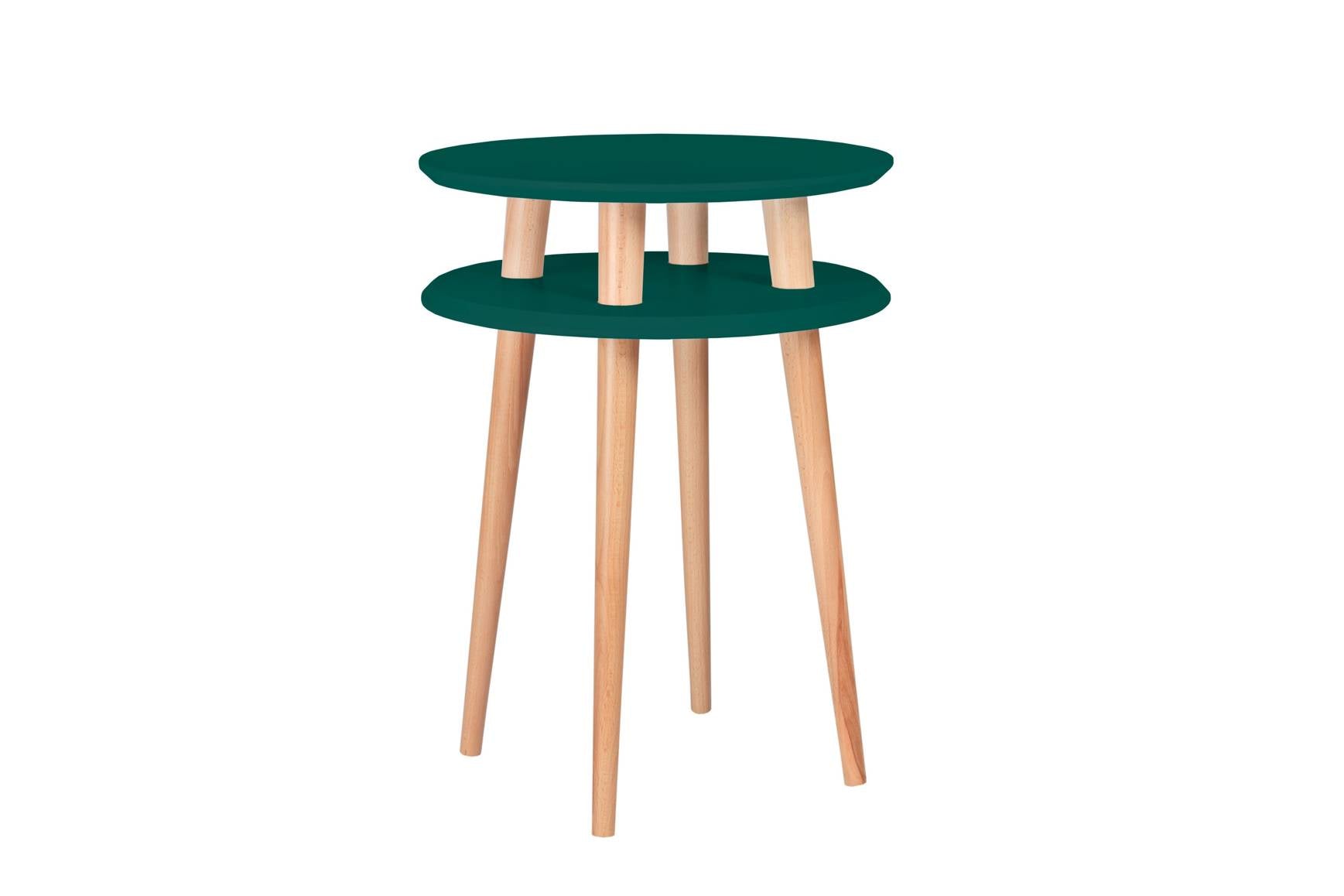 Ufo Sidebord Diameter 45cm     61cm Grøn