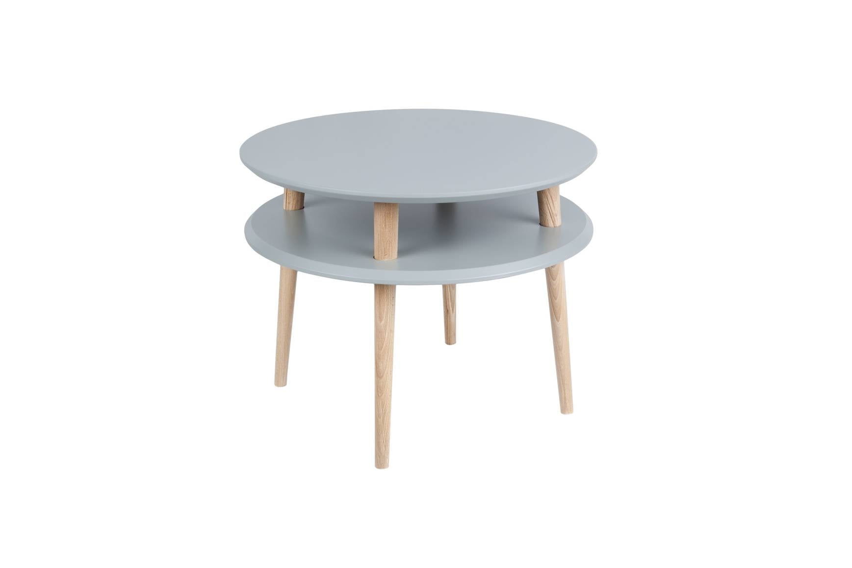 Ufo Sidebord Diameter 57cm     45cm Mørkegrå