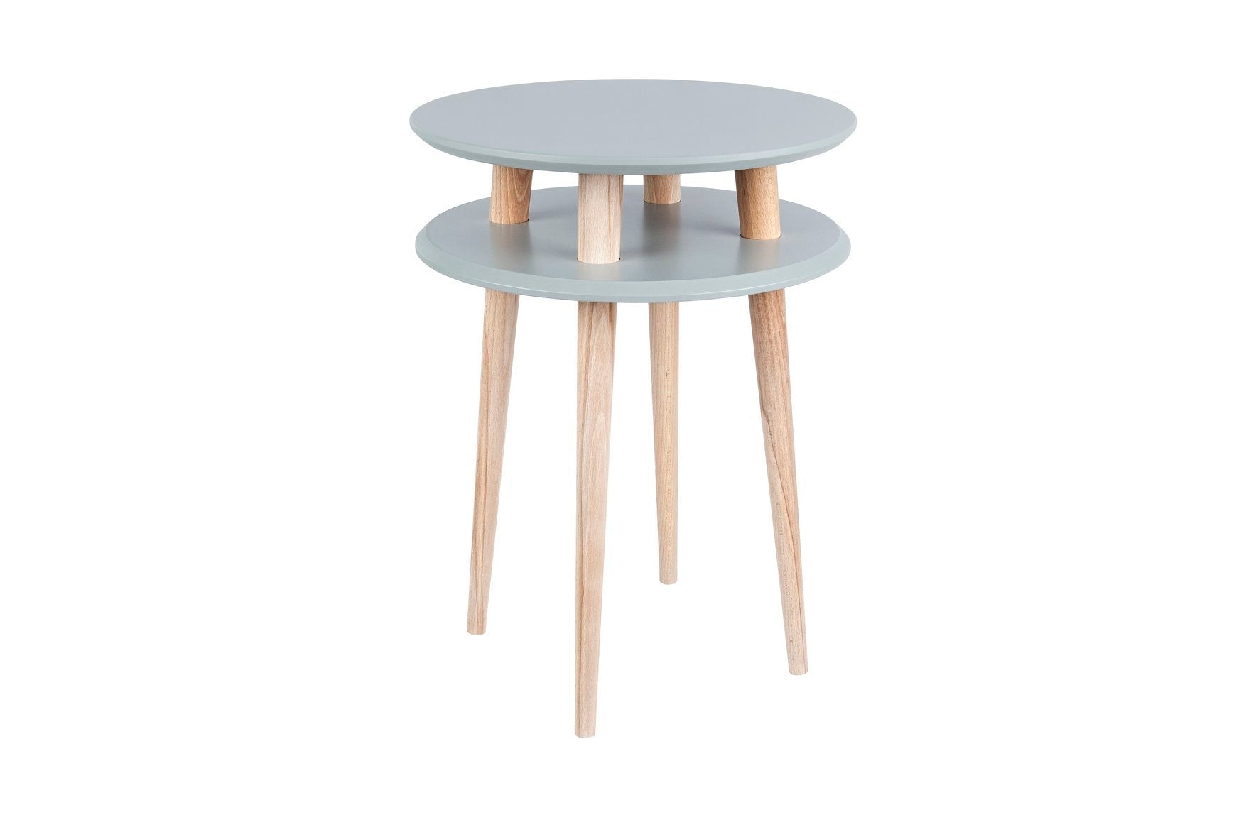 Ufo Sidebord Diameter 45cm     61cm Mørkegrå