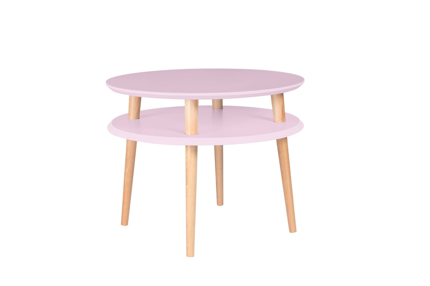 Ufo Sidebord Diameter 57cm     45cm Pink
