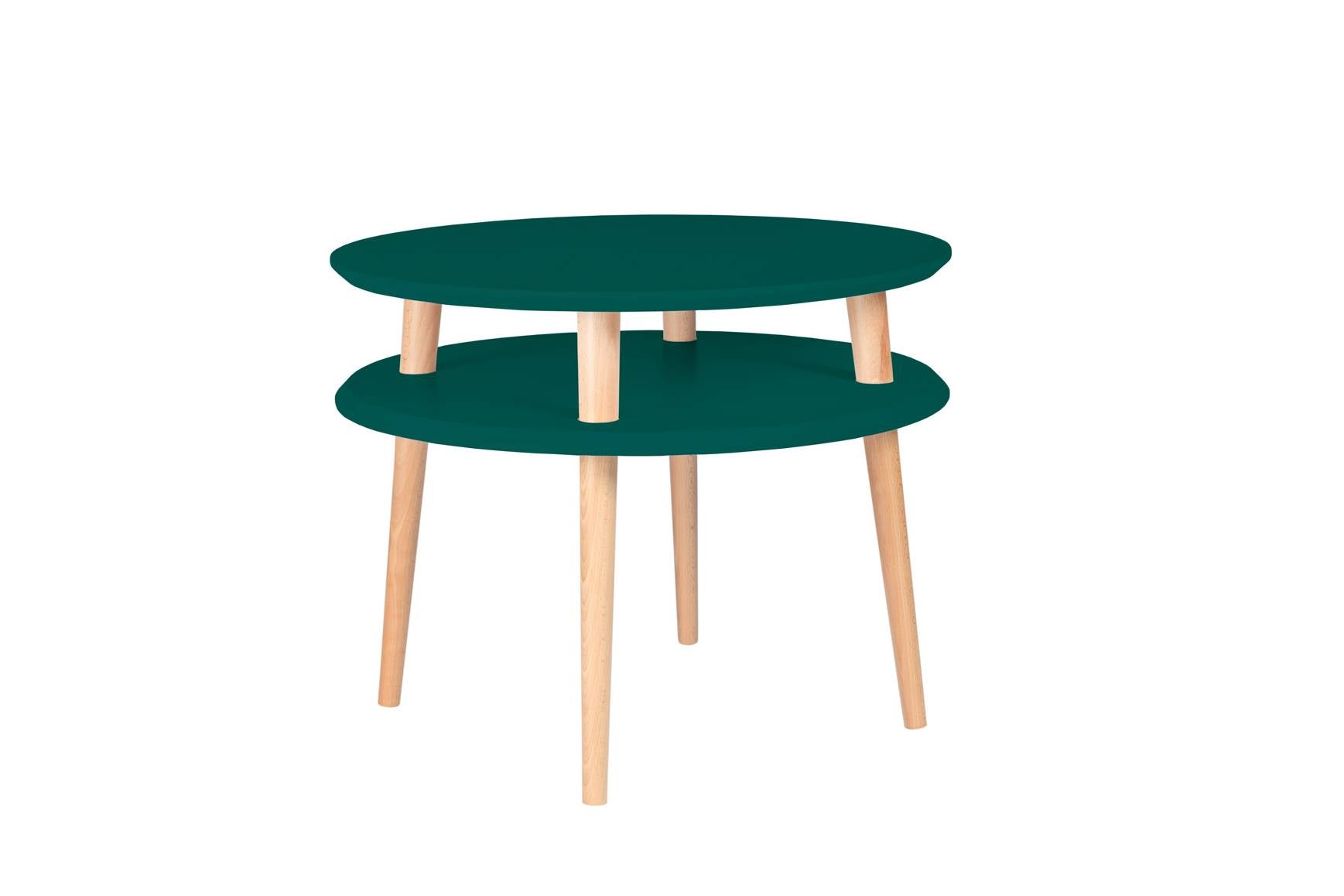 Ufo Sofabord Diameter 57cm     45cm Grøn