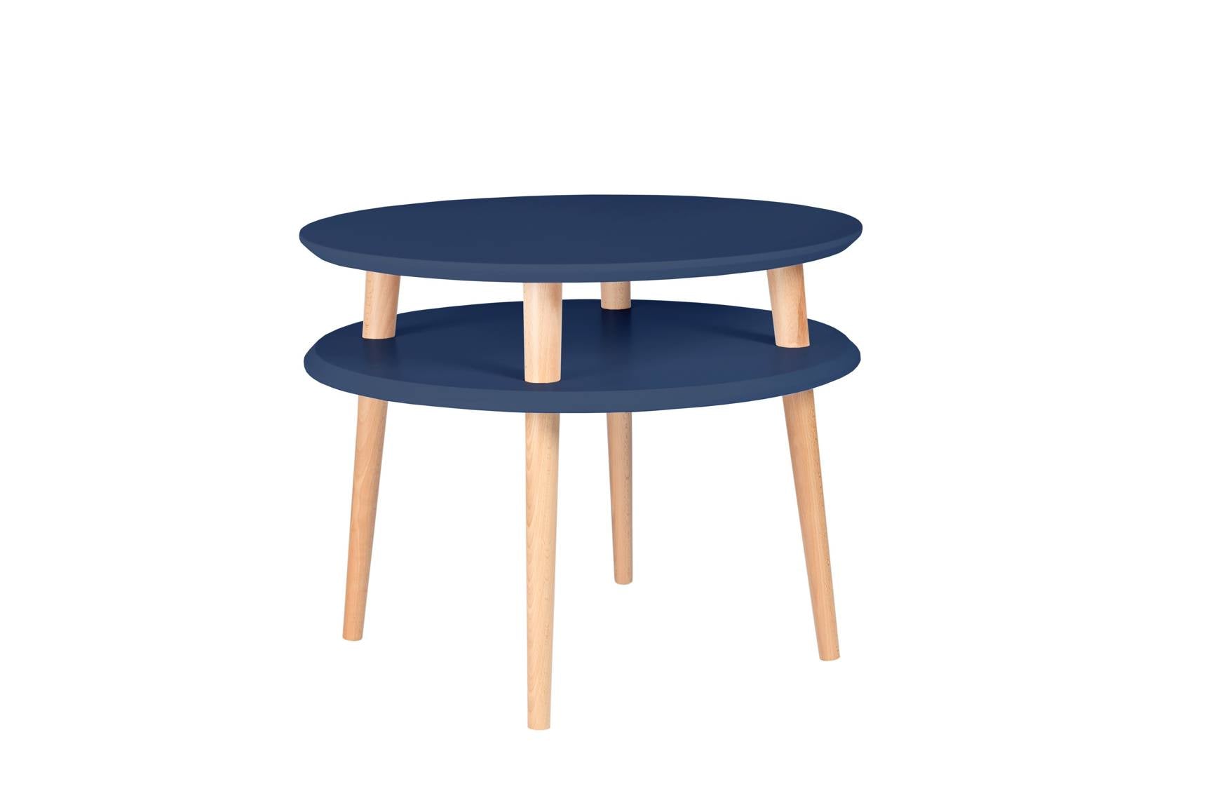Ufo Sofabord Diameter 57cm     45cm Marineblå