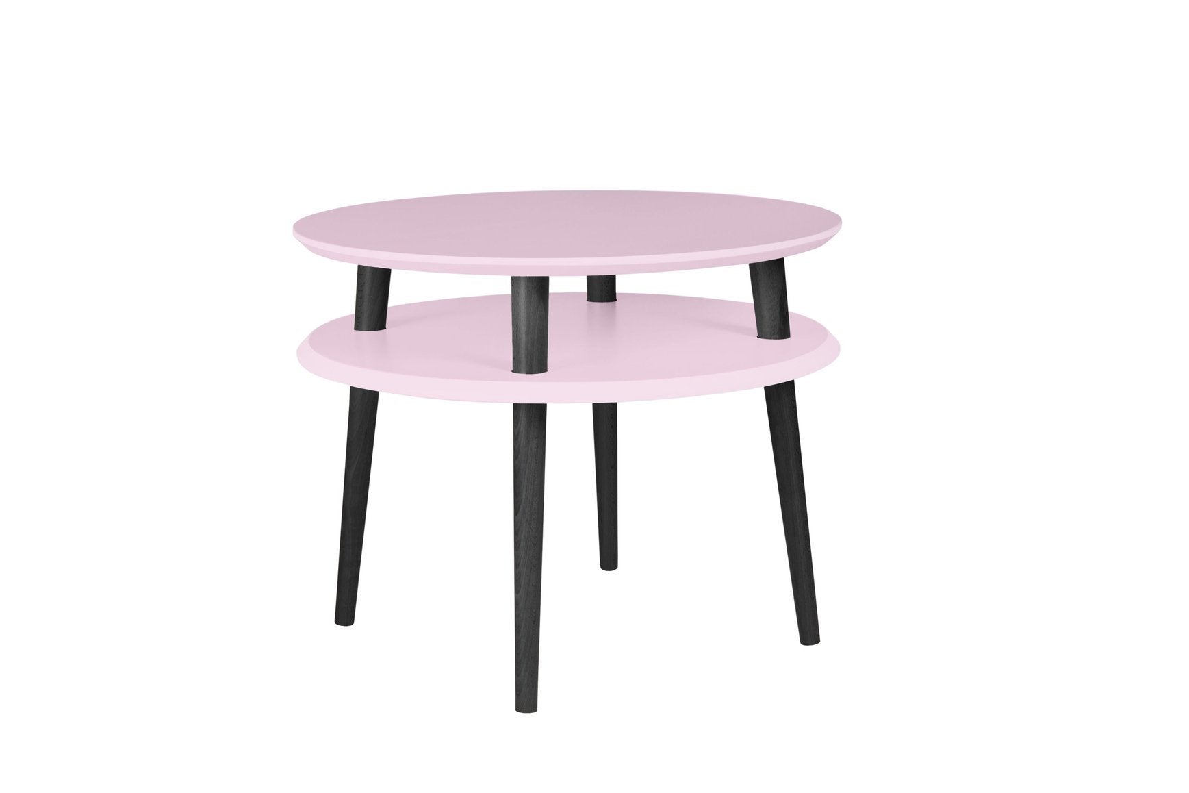 Ufo Sofabord Diameter 57cm     45cm Pink Sorte Ben