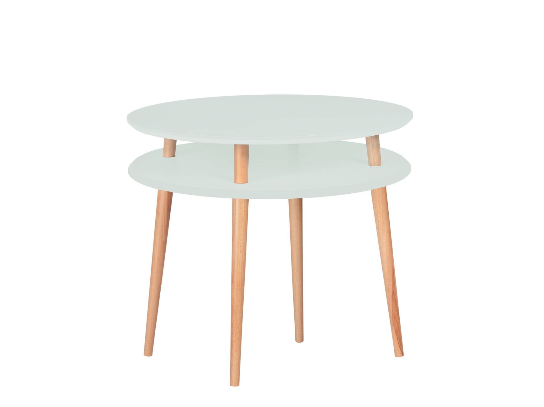 Ufo Sofabord Diameter 70cm   Højde 61cm Fleeting Mint