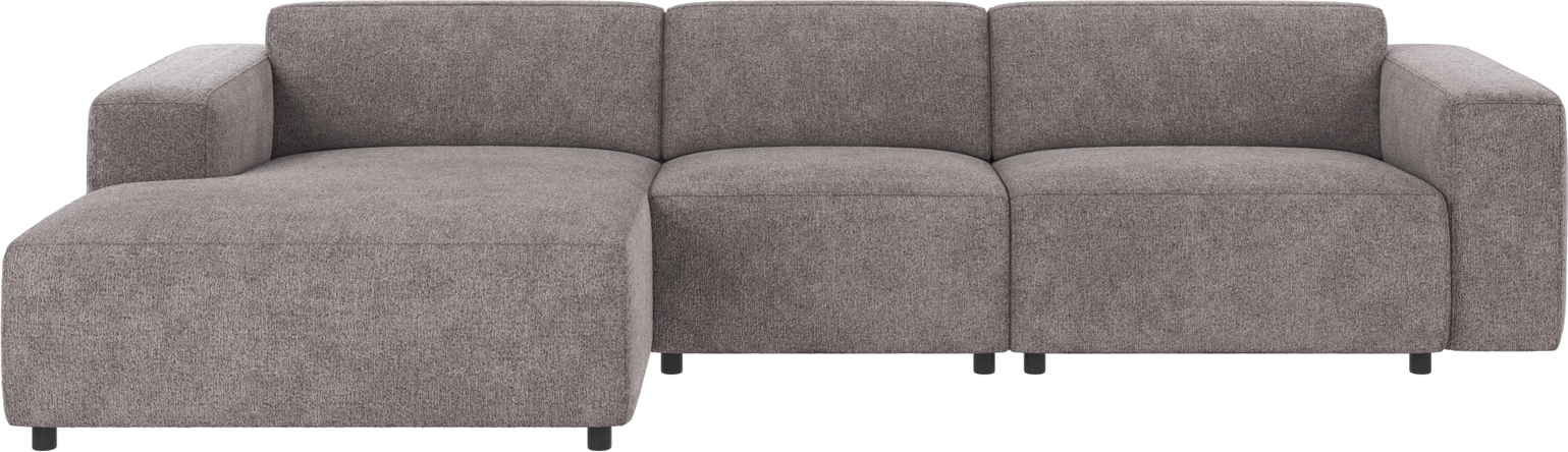 Venstrevendt Chaiselongsofa Rowico Willard Modulopbygget Grå Greg Polyester 312ã 161ã 70 Cm
