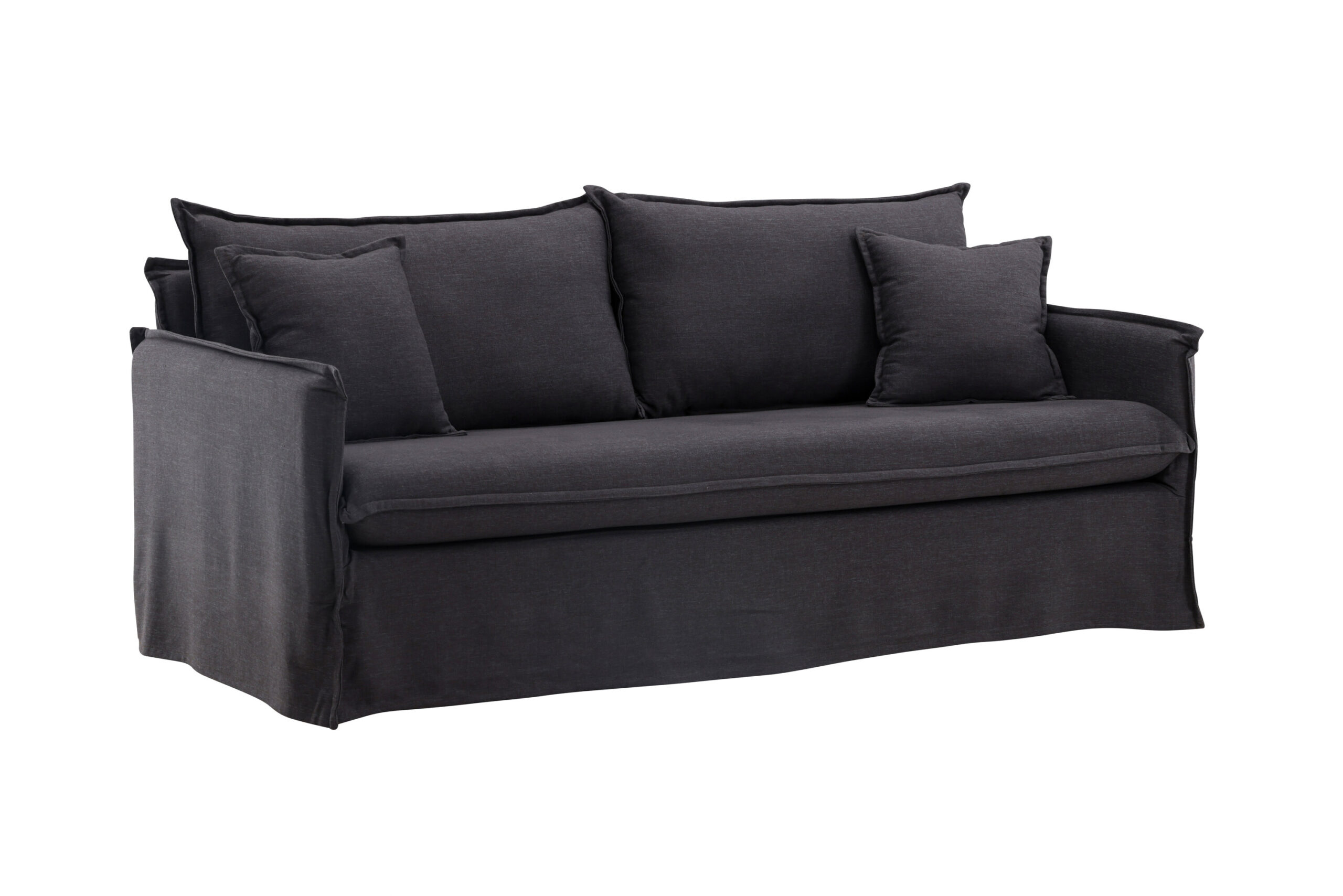Venture Design Nova Pers Sofa Sort Stof Og Plastik