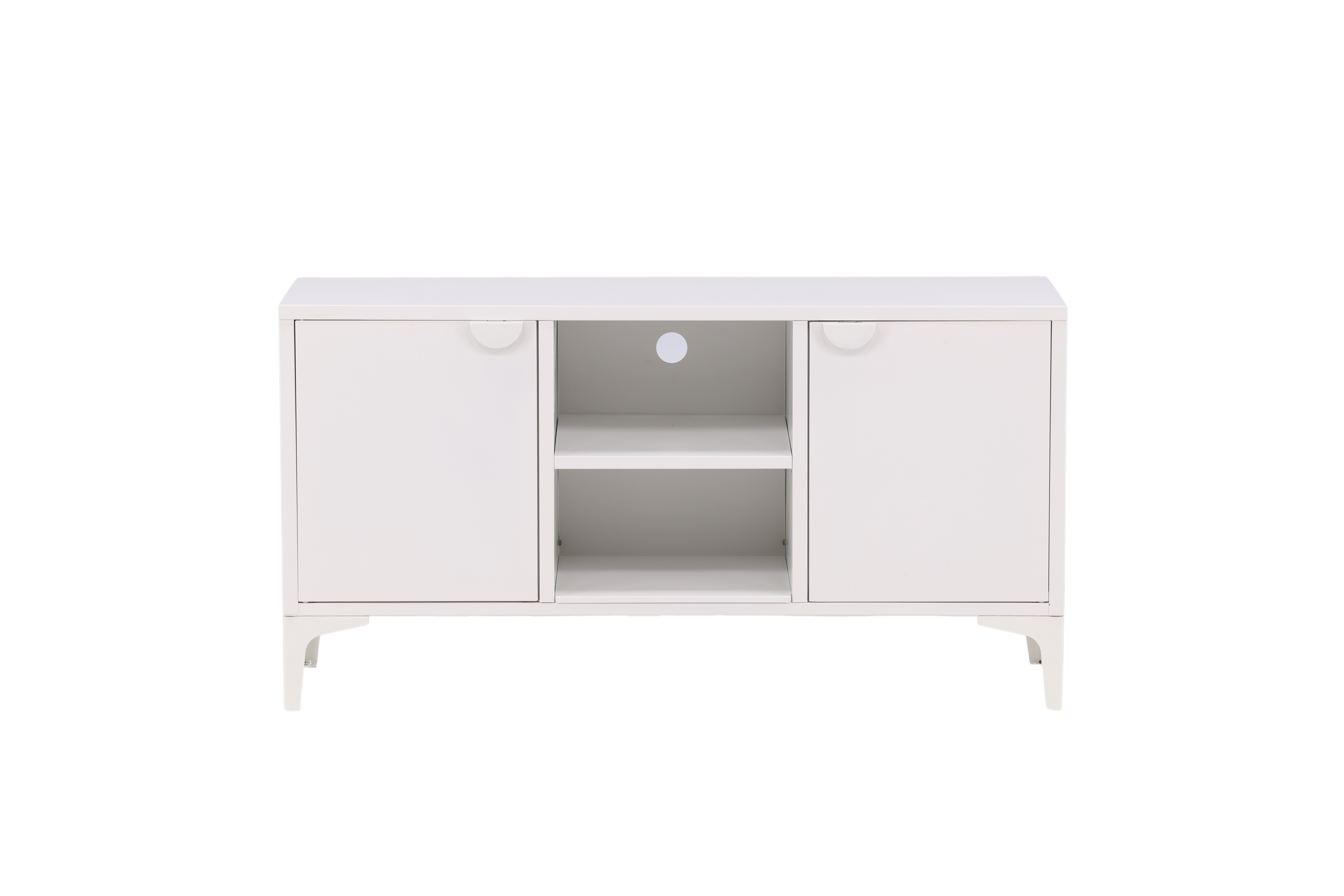 Venture Design Piring Tv-bord       Låger Og   Hylder Hvid Stål  120x40