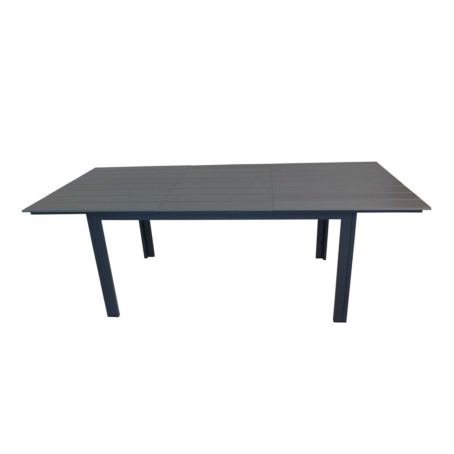 Venture Design Rektangulær Levels Havebord Udtræk Grå Sort Aluminium 229 310x100