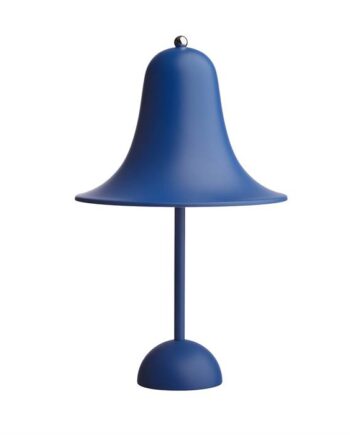 Verpan Verner Panton Pantop Bordlampe  : 23 Cm Matt Classic Blue : Erling Christensen Møbler  : Erling Christensen Møbler