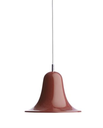 Verpan Verner Panton Pantop Pendel  : 23 Cm Burgundy : Erling Christensen Møbler  : Erling Christensen Møbler