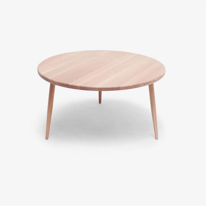 Wood Zone Wz 15 Rundt Sofabord Europæisk Eg  : 60 Cm Rmc Pure
