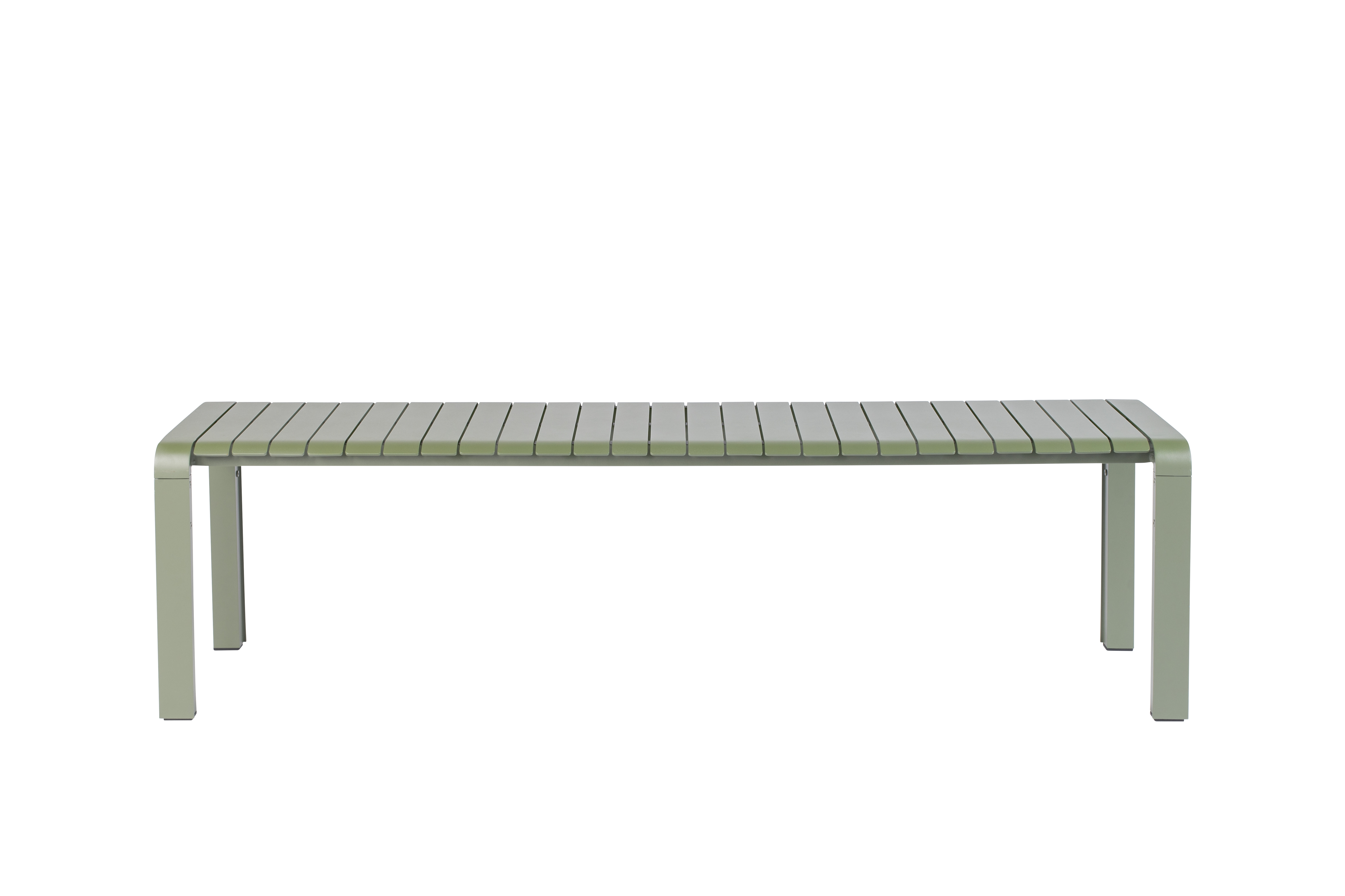 Zuiver Vondel Havebænk  Rektangulær Grøn Aluminium  175x45