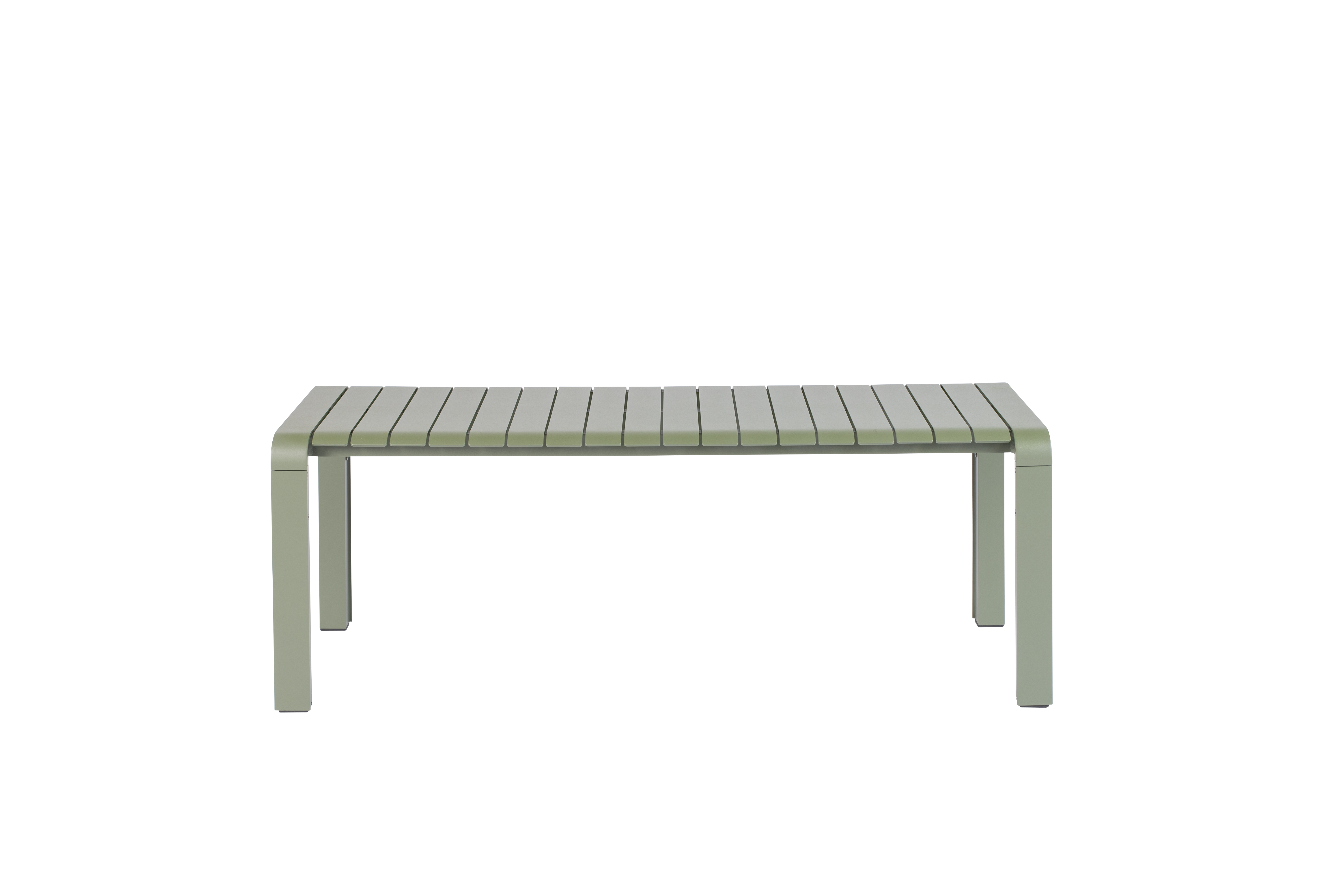 Zuiver Vondel Havebænk  Rektangulær Grøn Aluminium  129 5x45