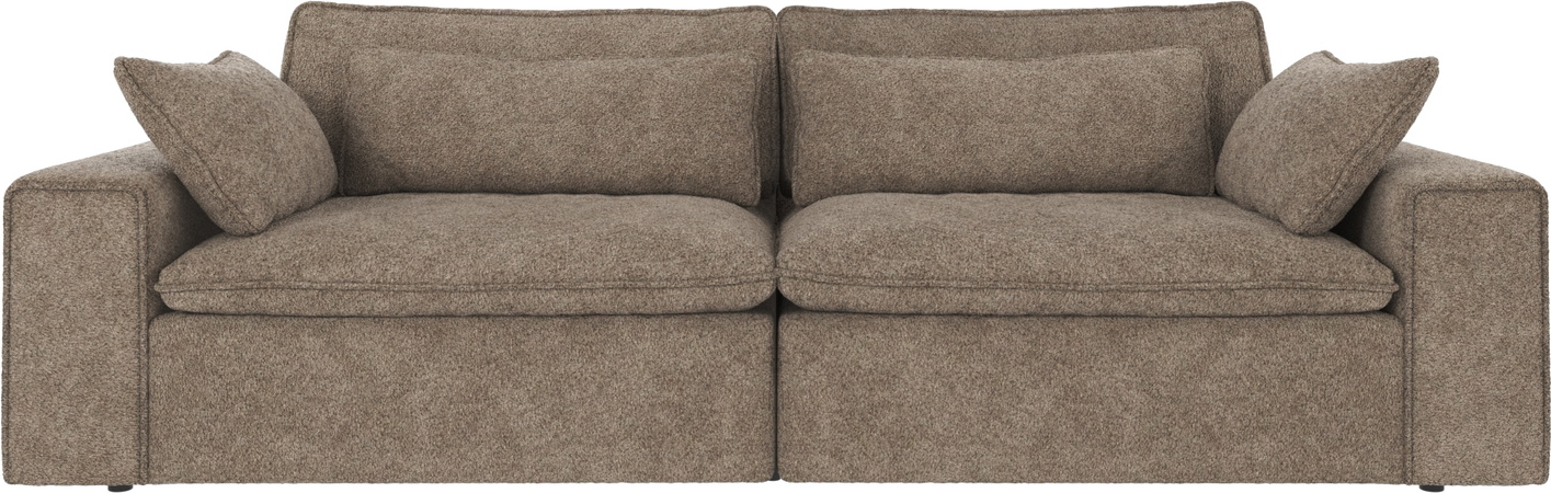 -personers Lounge-sofa Rowico Rawlins Maxi Mørk Beige Anna   Polyesterstof Fscâ -certificeret